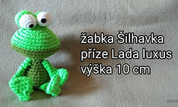 Žabička, výška 10 cm, cena 200 Kč